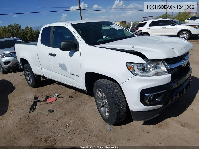 2022 Chevrolet Colorado 2Wd Long Box Wt VIN: 1GCHSBEA8N1241882 Lot: 45578057