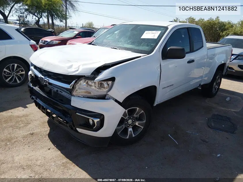 2022 Chevrolet Colorado 2Wd Long Box Wt VIN: 1GCHSBEA8N1241882 Lot: 45578057