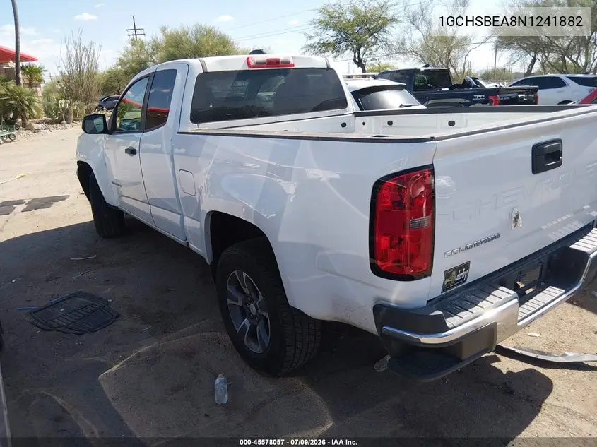 2022 Chevrolet Colorado 2Wd Long Box Wt VIN: 1GCHSBEA8N1241882 Lot: 45578057