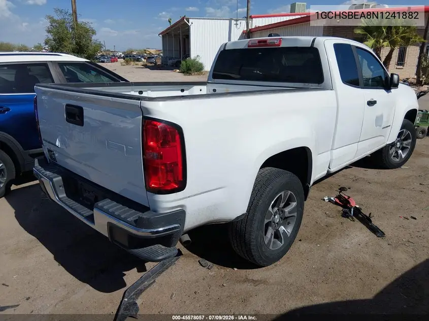 2022 Chevrolet Colorado 2Wd Long Box Wt VIN: 1GCHSBEA8N1241882 Lot: 45578057