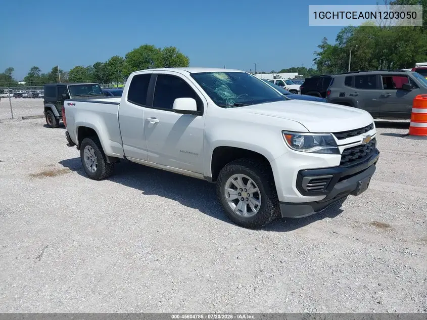 2022 Chevrolet Colorado 4Wd Long Box Lt VIN: 1GCHTCEA0N1203050 Lot: 45604785