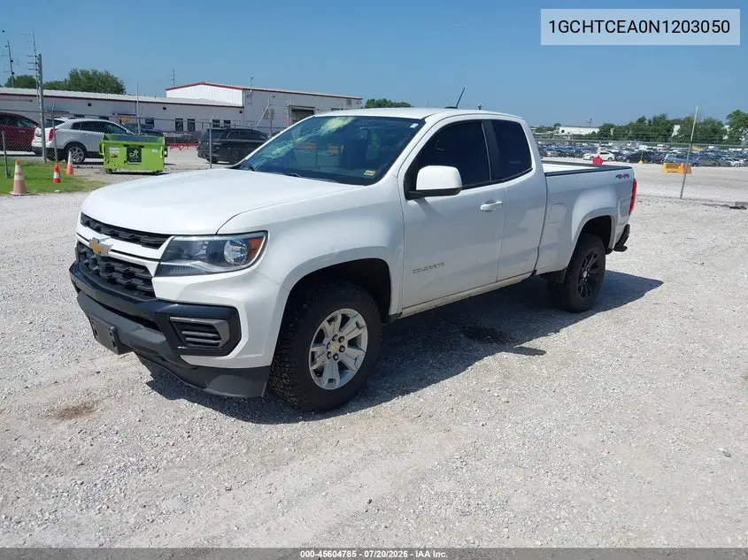 2022 Chevrolet Colorado 4Wd Long Box Lt VIN: 1GCHTCEA0N1203050 Lot: 45604785