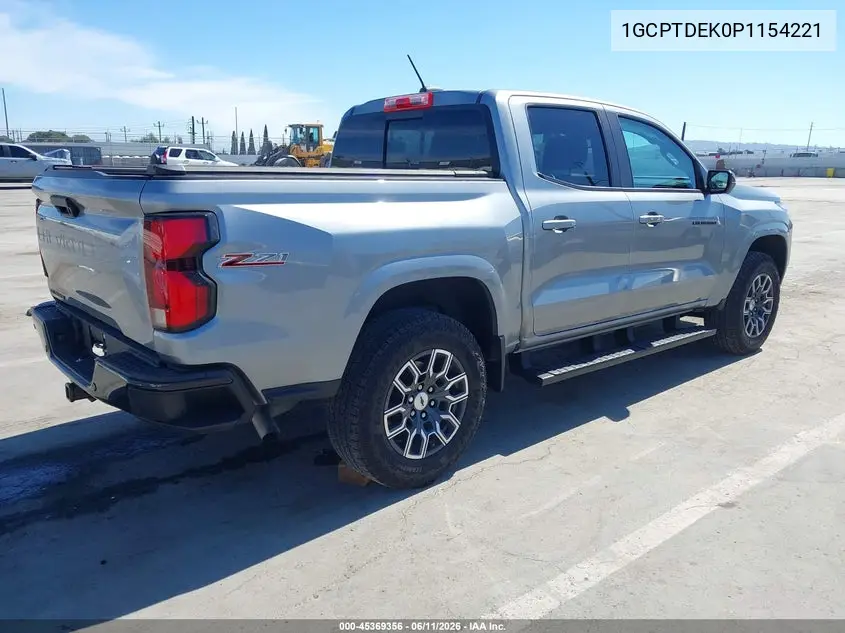 2023 Chevrolet Colorado 4Wd Short Box Z71 VIN: 1GCPTDEK0P1154221 Lot: 45369356