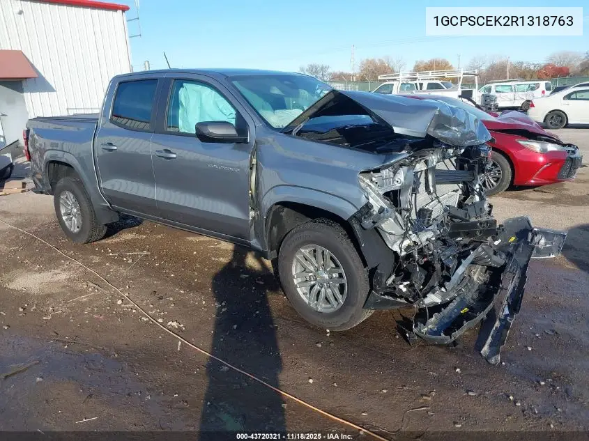 1GCPSCEK2R1318763 2024 Chevrolet Colorado 2Wd Lt