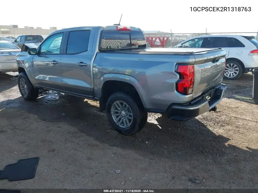 1GCPSCEK2R1318763 2024 Chevrolet Colorado 2Wd Lt