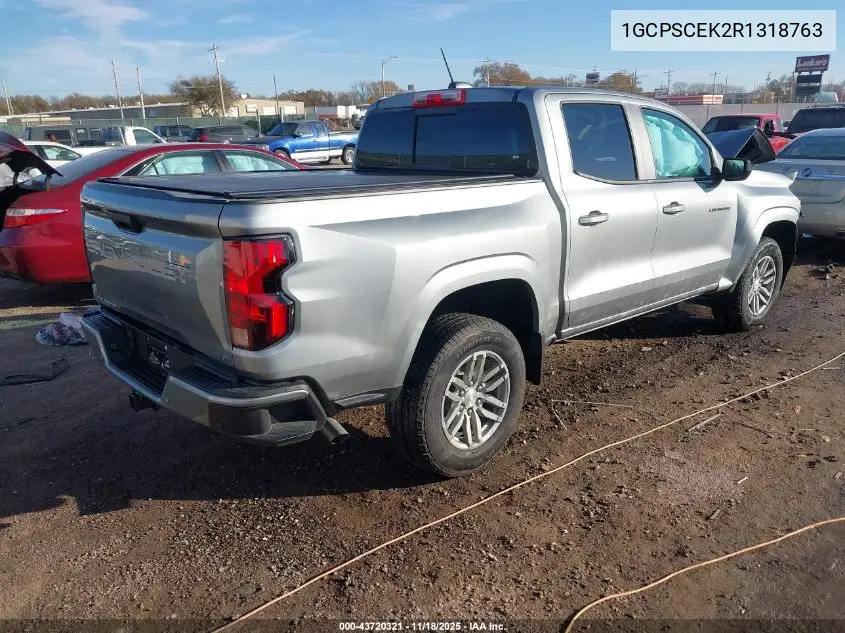 1GCPSCEK2R1318763 2024 Chevrolet Colorado 2Wd Lt