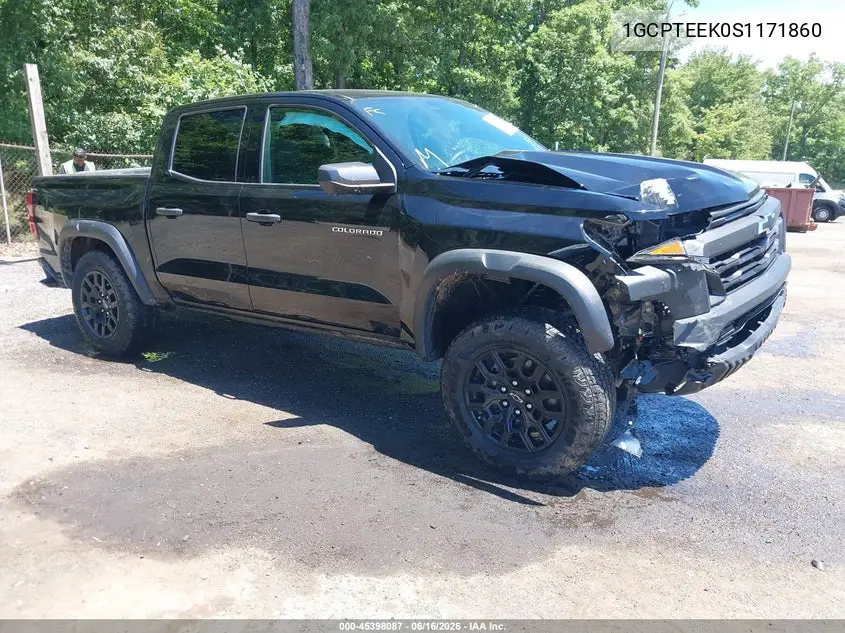 2025 Chevrolet Colorado 4Wd Trail Boss VIN: 1GCPTEEK0S1171860 Lot: 45398087