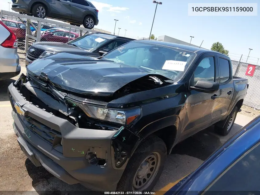 2025 Chevrolet Colorado 2Wd Wt VIN: 1GCPSBEK9S1159000 Lot: 45642133