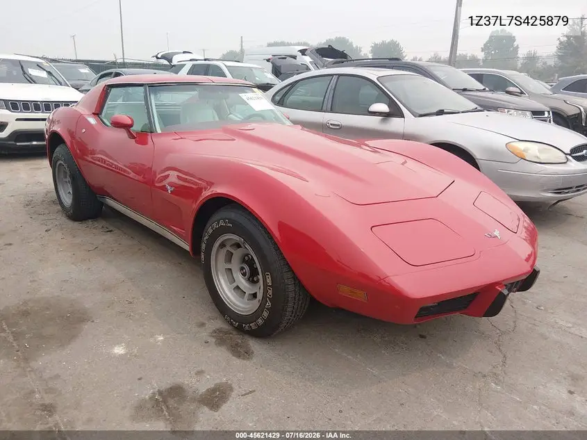 1977 Chevrolet Corvette VIN: 1Z37L7S425879 Lot: 45621429