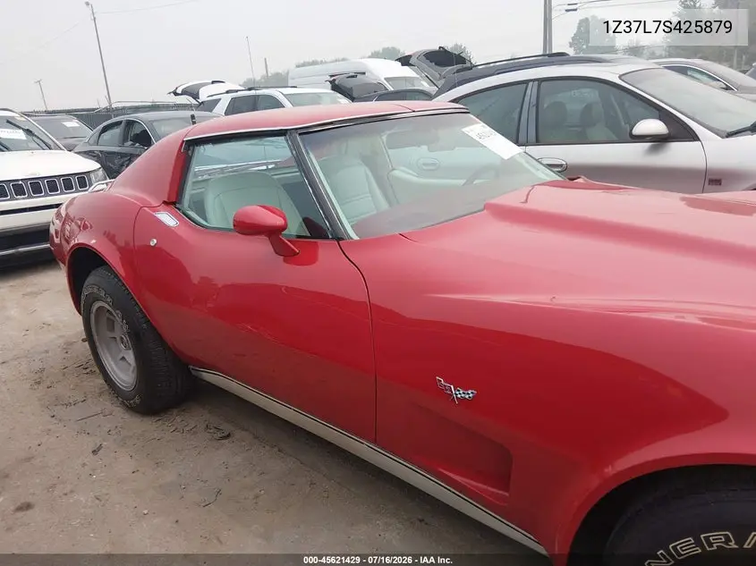 1977 Chevrolet Corvette VIN: 1Z37L7S425879 Lot: 45621429