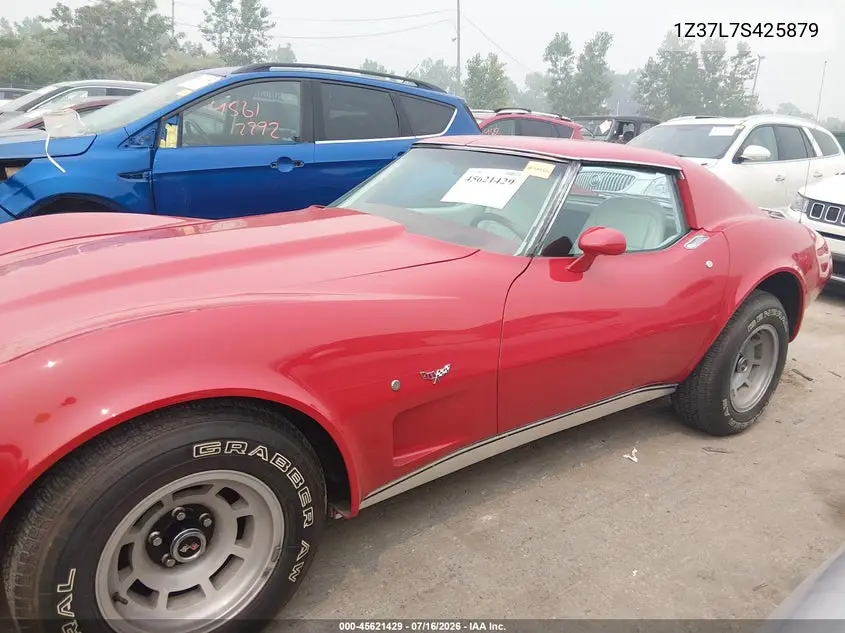 1977 Chevrolet Corvette VIN: 1Z37L7S425879 Lot: 45621429