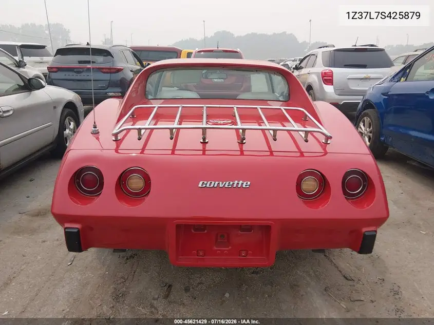1977 Chevrolet Corvette VIN: 1Z37L7S425879 Lot: 45621429