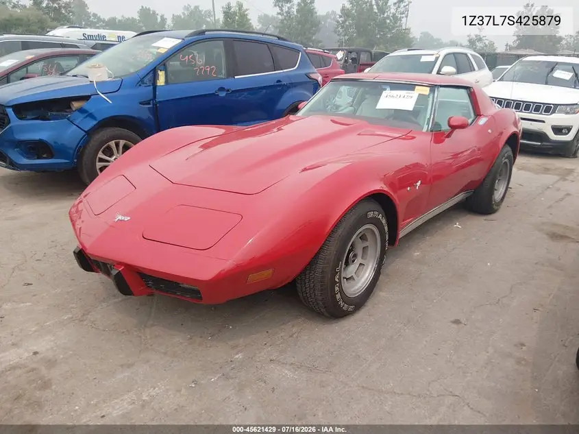 1977 Chevrolet Corvette VIN: 1Z37L7S425879 Lot: 45621429
