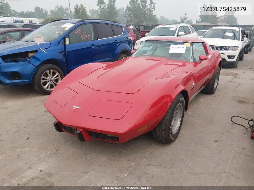 1977 Chevrolet Corvette VIN: 1Z37L7S425879 Lot: 45621429