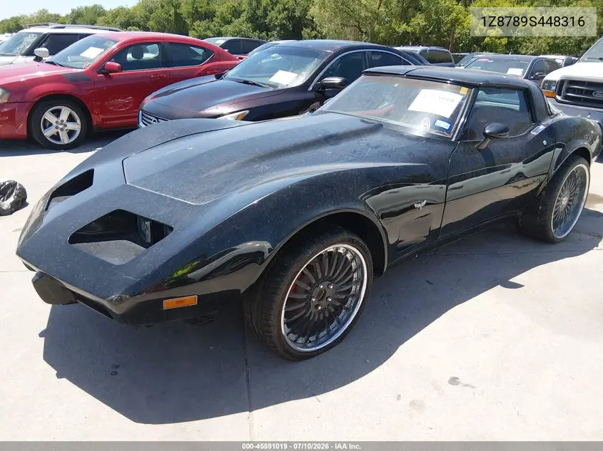 1979 Chevrolet Corvette VIN: 1Z8789S448316 Lot: 45591019