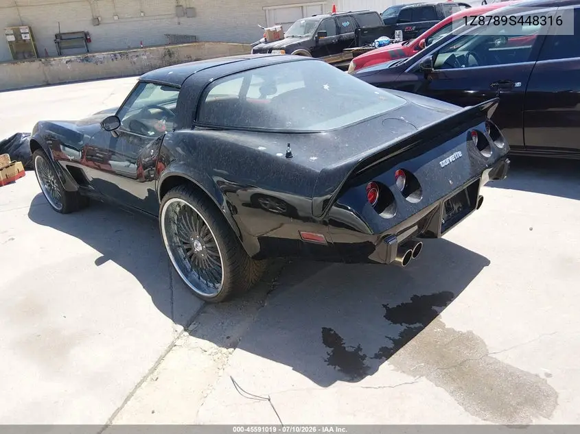1979 Chevrolet Corvette VIN: 1Z8789S448316 Lot: 45591019