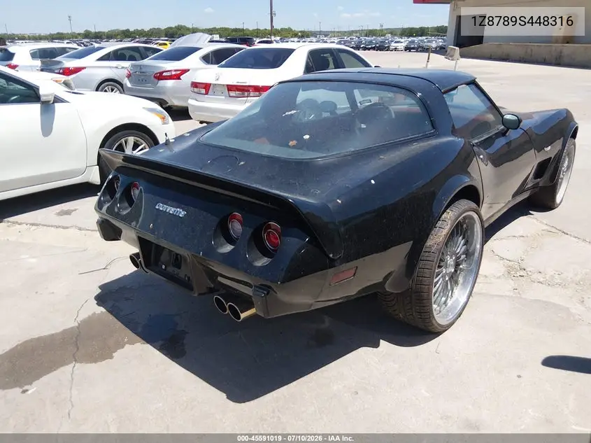 1979 Chevrolet Corvette VIN: 1Z8789S448316 Lot: 45591019