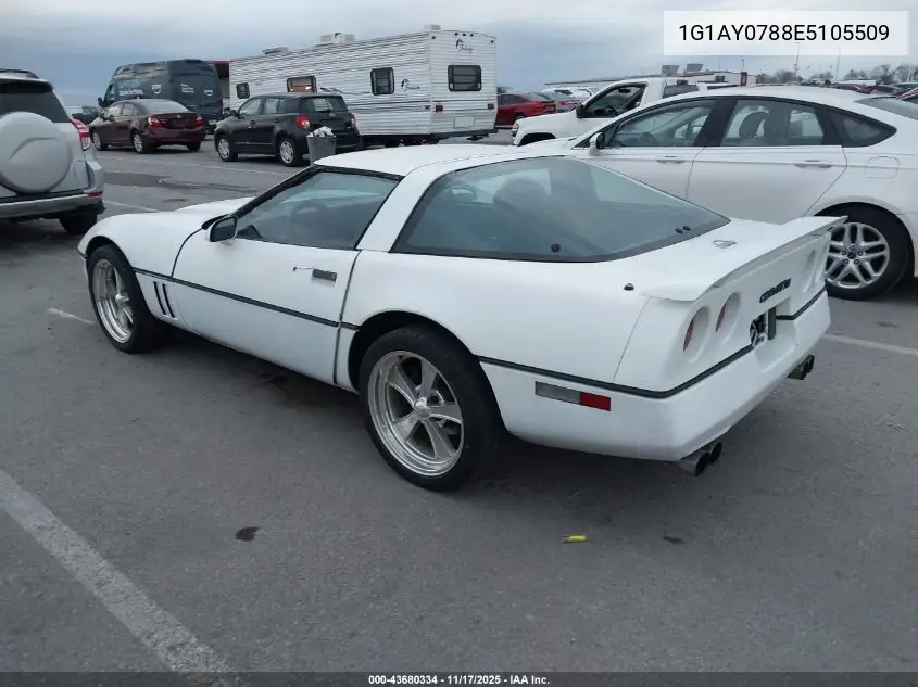 1984 Chevrolet Corvette VIN: 1G1AY0788E5105509 Lot: 43680334