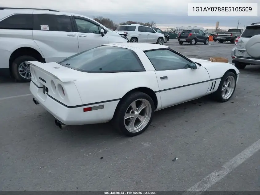 1984 Chevrolet Corvette VIN: 1G1AY0788E5105509 Lot: 43680334