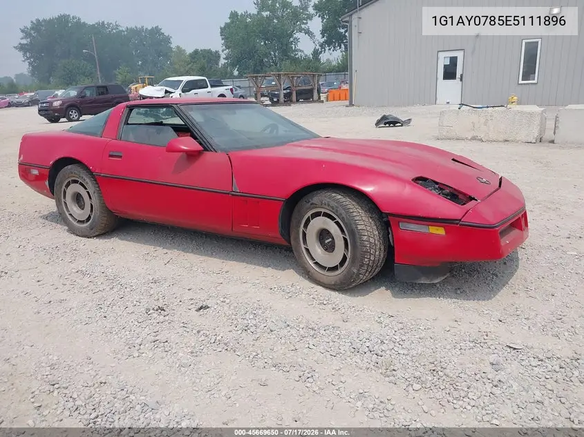 1984 Chevrolet Corvette VIN: 1G1AY0785E5111896 Lot: 45669650