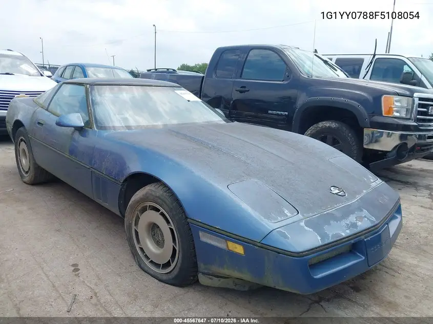 1985 Chevrolet Corvette VIN: 1G1YY0788F5108054 Lot: 45567647
