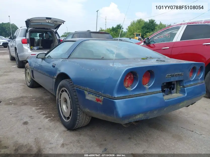 1985 Chevrolet Corvette VIN: 1G1YY0788F5108054 Lot: 45567647