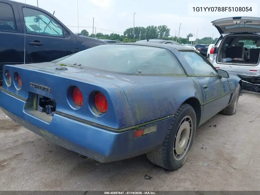 1985 Chevrolet Corvette VIN: 1G1YY0788F5108054 Lot: 45567647