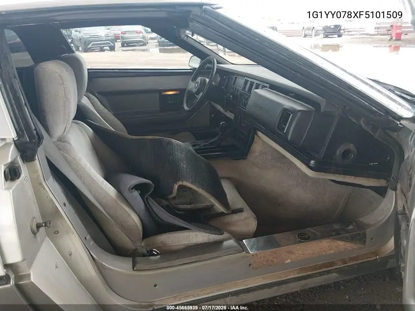 1985 Chevrolet Corvette VIN: 1G1YY078XF5101509 Lot: 45665939