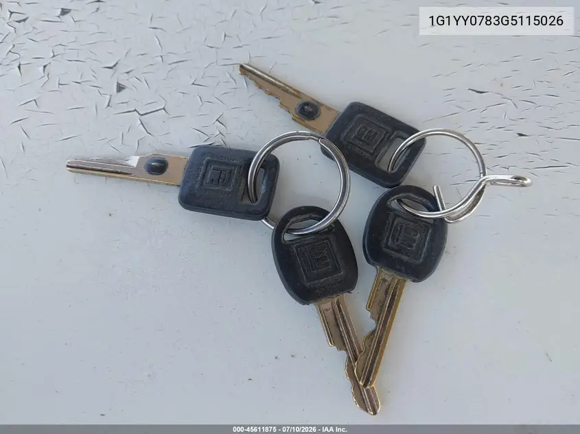 1986 Chevrolet Corvette VIN: 1G1YY0783G5115026 Lot: 45611875