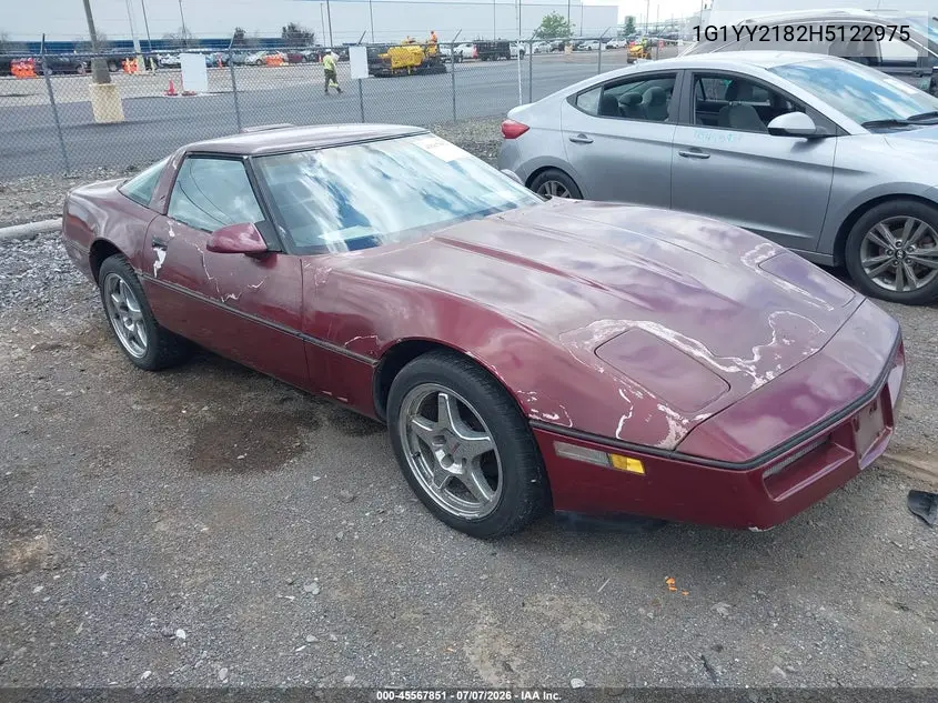 1987 Chevrolet Corvette VIN: 1G1YY2182H5122975 Lot: 45567851