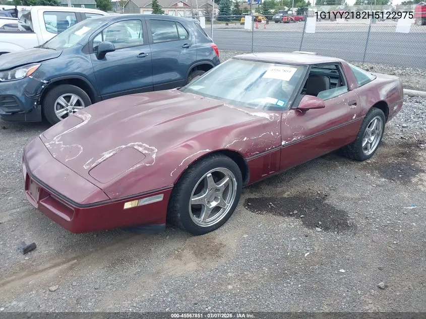 1987 Chevrolet Corvette VIN: 1G1YY2182H5122975 Lot: 45567851