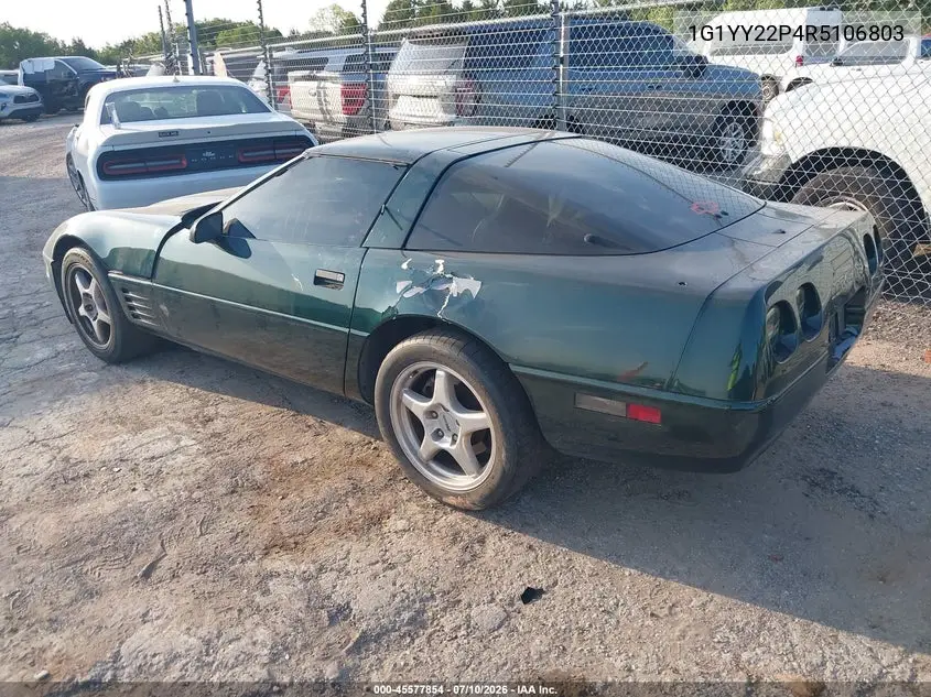 1994 Chevrolet Corvette VIN: 1G1YY22P4R5106803 Lot: 45577854