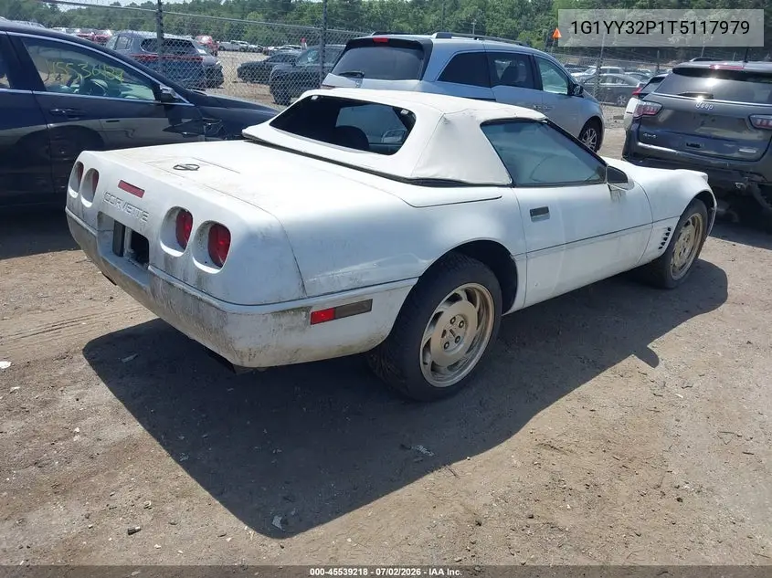 1996 Chevrolet Corvette VIN: 1G1YY32P1T5117979 Lot: 45539218