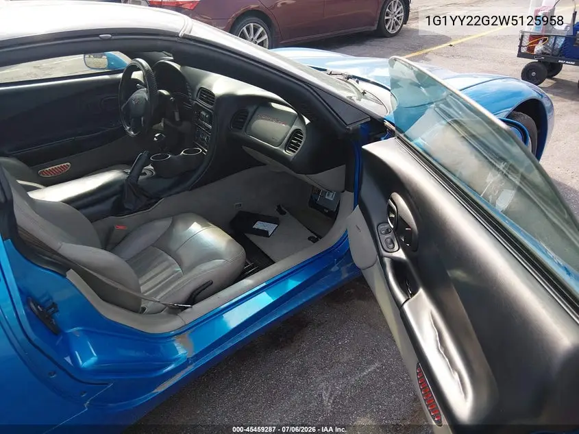 1998 Chevrolet Corvette VIN: 1G1YY22G2W5125958 Lot: 45459287