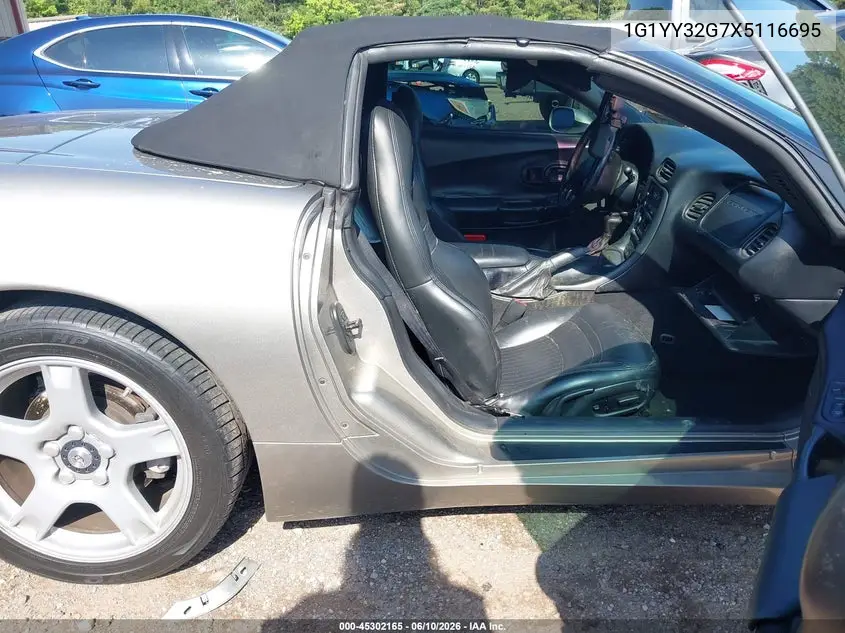 1999 Chevrolet Corvette VIN: 1G1YY32G7X5116695 Lot: 45302165