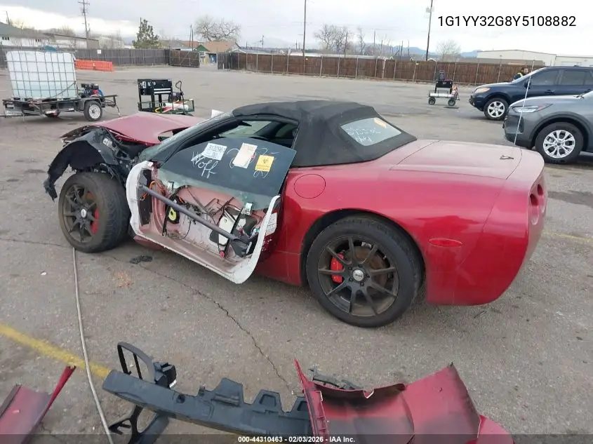 2000 Chevrolet Corvette VIN: 1G1YY32G8Y5108882 Lot: 44310463