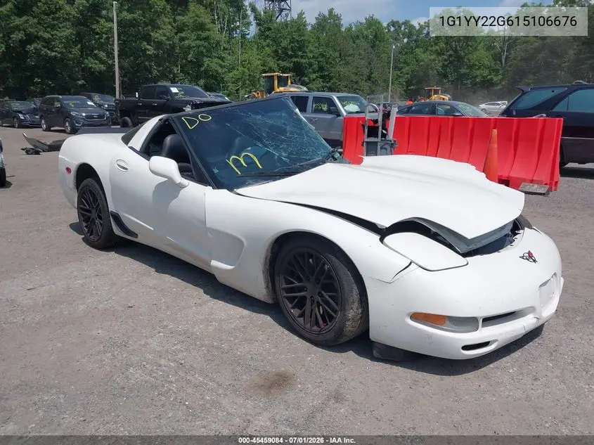 2001 Chevrolet Corvette VIN: 1G1YY22G615106676 Lot: 45459084