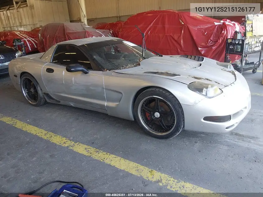 2001 Chevrolet Corvette Z06 Hardtop VIN: 1G1YY12S215126177 Lot: 45625351