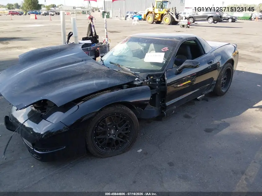 2001 Chevrolet Corvette Z06 Hardtop VIN: 1G1YY12S715123145 Lot: 45644606