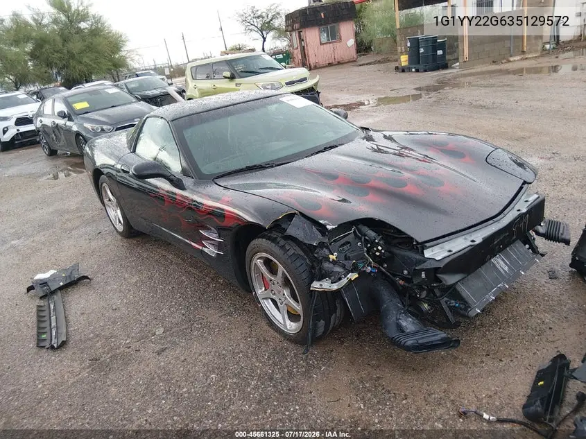2003 Chevrolet Corvette VIN: 1G1YY22G635129572 Lot: 45661325