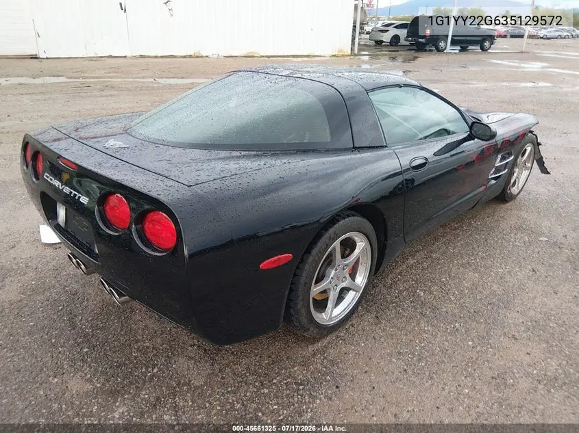 2003 Chevrolet Corvette VIN: 1G1YY22G635129572 Lot: 45661325