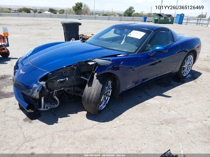 2006 Chevrolet Corvette VIN: 1G1YY26U365126469 Lot: 45416363