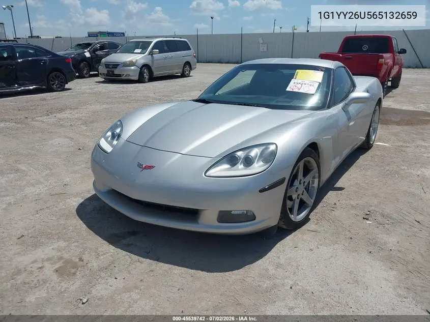 2006 Chevrolet Corvette VIN: 1G1YY26U565132659 Lot: 45539742