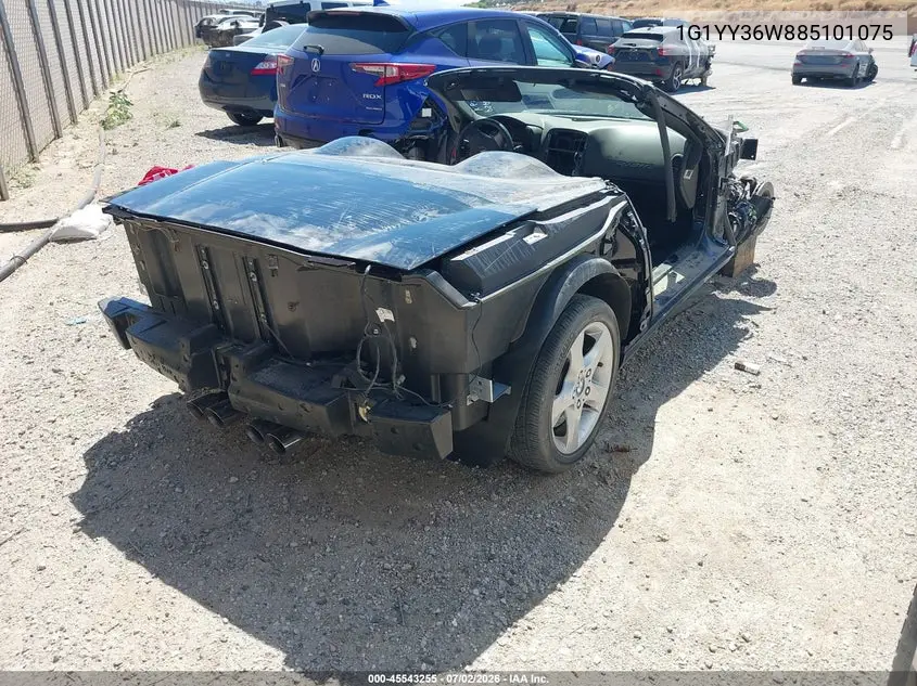 2008 Chevrolet Corvette VIN: 1G1YY36W885101075 Lot: 45543255