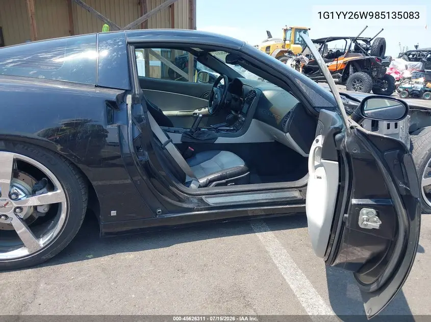 2008 Chevrolet Corvette VIN: 1G1YY26W985135083 Lot: 45626311