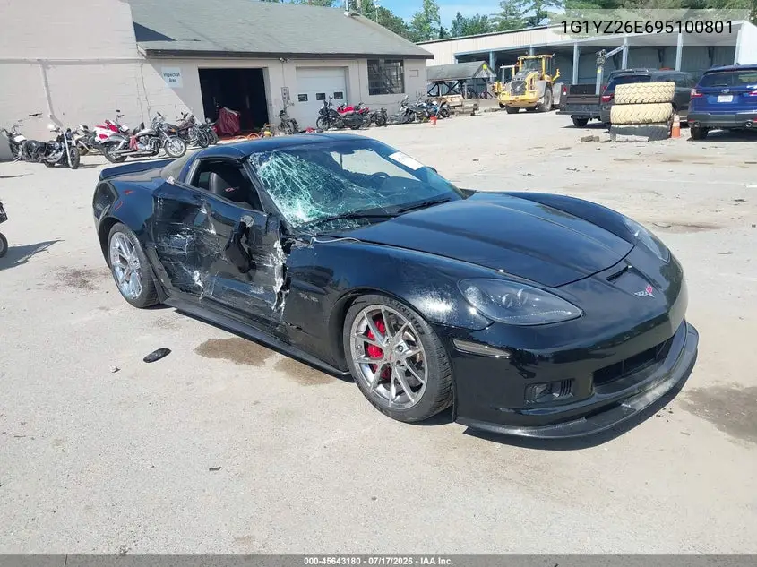 2009 Chevrolet Corvette Z06 Hardtop VIN: 1G1YZ26E695100801 Lot: 45643180