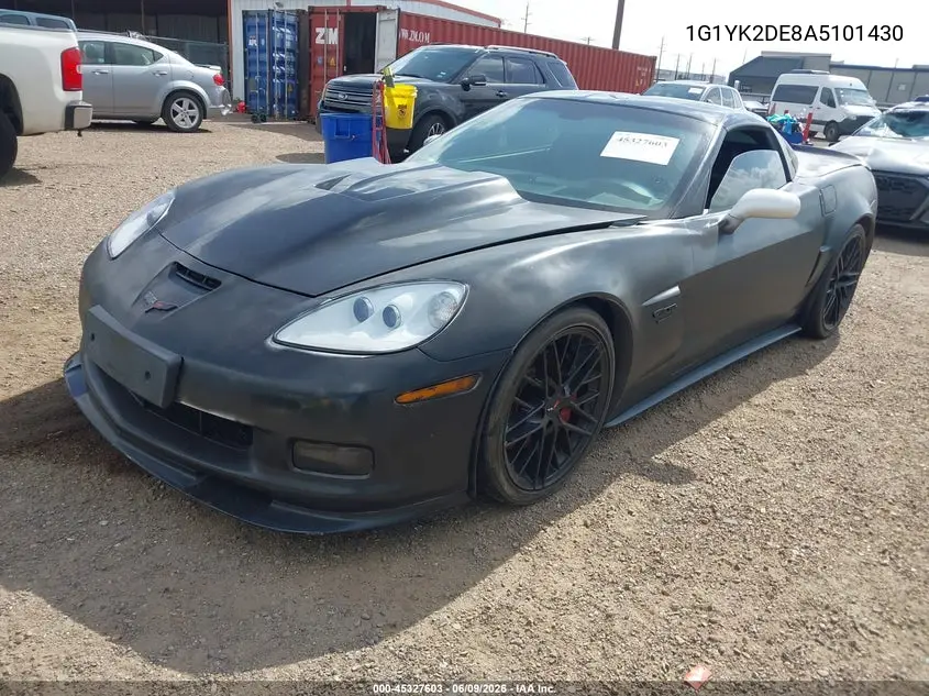 2010 Chevrolet Corvette Z06 Hardtop VIN: 1G1YK2DE8A5101430 Lot: 45327603