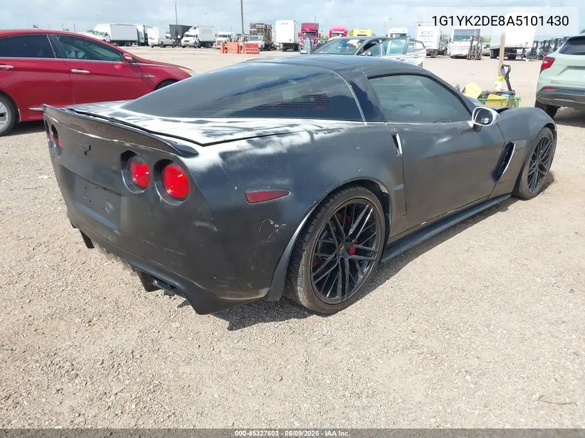 2010 Chevrolet Corvette Z06 Hardtop VIN: 1G1YK2DE8A5101430 Lot: 45327603