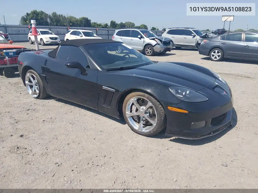 2010 Chevrolet Corvette Grand Sport VIN: 1G1YS3DW9A5108823 Lot: 45563587