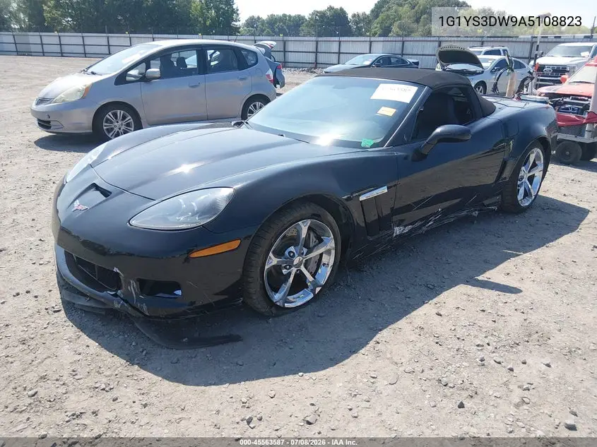 2010 Chevrolet Corvette Grand Sport VIN: 1G1YS3DW9A5108823 Lot: 45563587